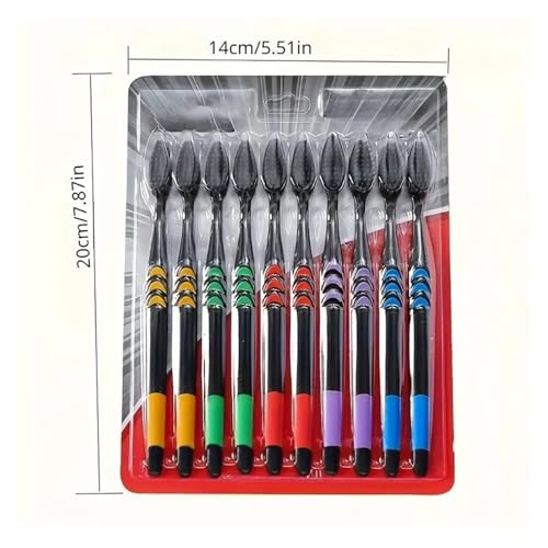 20 cepillos de dientes de cerdas suaves para adultos perfectos para viajes y casa 6