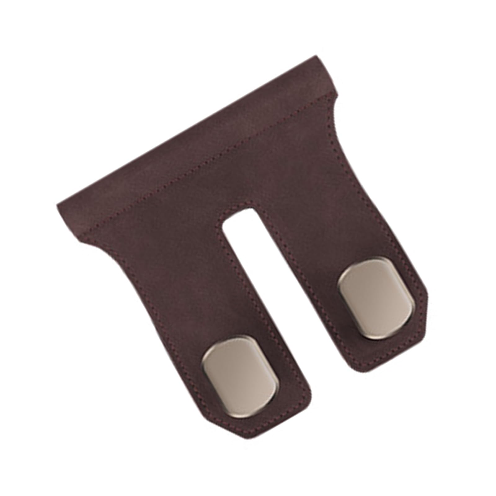 Woedpez Space Saving Auto Glove Compartment Hanger Organizers Leather Alloy Design for Most Vehicles Handbags Car Glove Box Hanging Organizers
