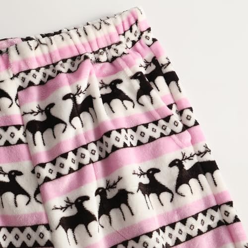 Flannel Pajama Pants Women Christmas Style Cute Pj Bottoms with Pockets - image 7