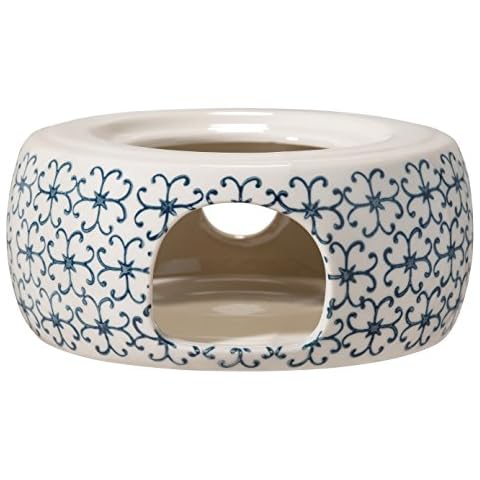 Bloomingville Stövchen Kristina Retro Teewärmer Vintage Kannenwärmer ø 14,5 cm, blau Cover