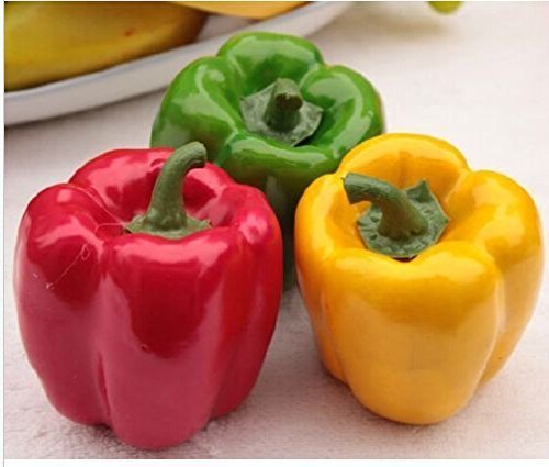 3X Artificial Chili Fake Fruit Faux Vegetables Decor Children Teaching Props #TOP22