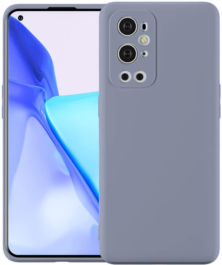 LOXXO® Liquid Silicone Case with Microfiber Coushioning Compatible for OnePlus 9 Pro Shockproof Slim Back Cover, Gel Rubber Full Body Protection - Lavender Grey (B099641JNB) Amazon Price History, Amazon Price Tracker