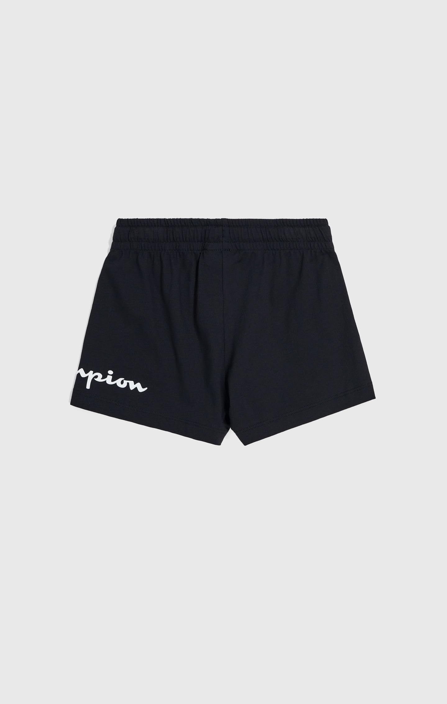 Champion - Legacy Icons G - Light PRO-Jersey Script Logo Regular Waist Bermuda, Pantaloncini Bambine e Ragazze