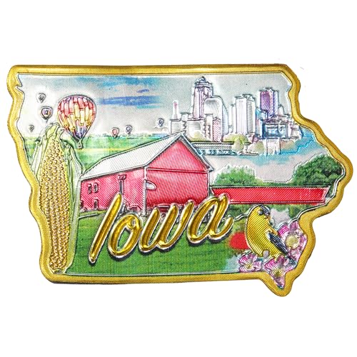 Imán decorativo pequeño Iowa State 2 pulgadas miniatura 1