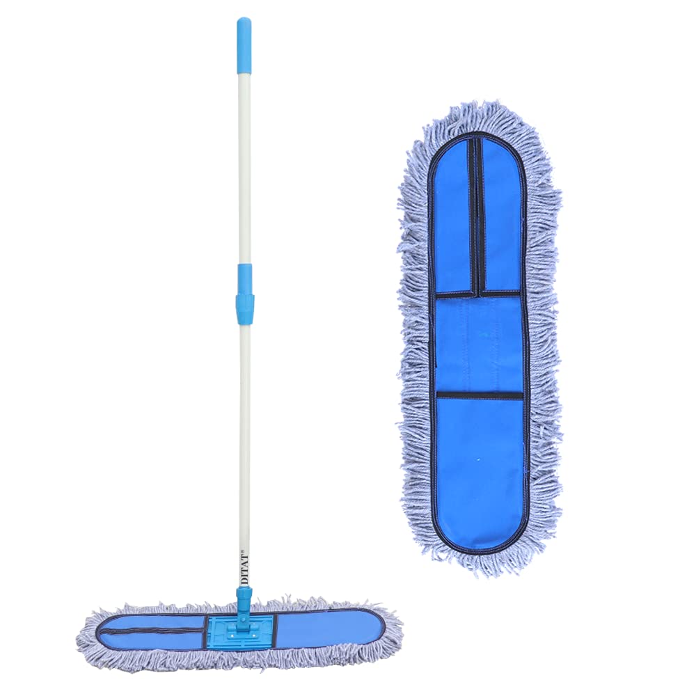 DITAT 24" Dry Floor Mop Set for Cleaning Multicolour, with 1 Refill 24" (Pack of 1) (B0BSQ8ZR8N) Amazon Price History, Amazon Price Tracker