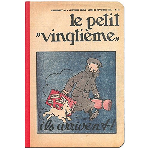 Notebook Tintin le Petit vingtième ils arrivent !