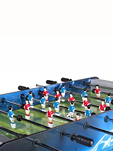 Variante de leomark mesa de billar futbolín madera 122×61×83 cm