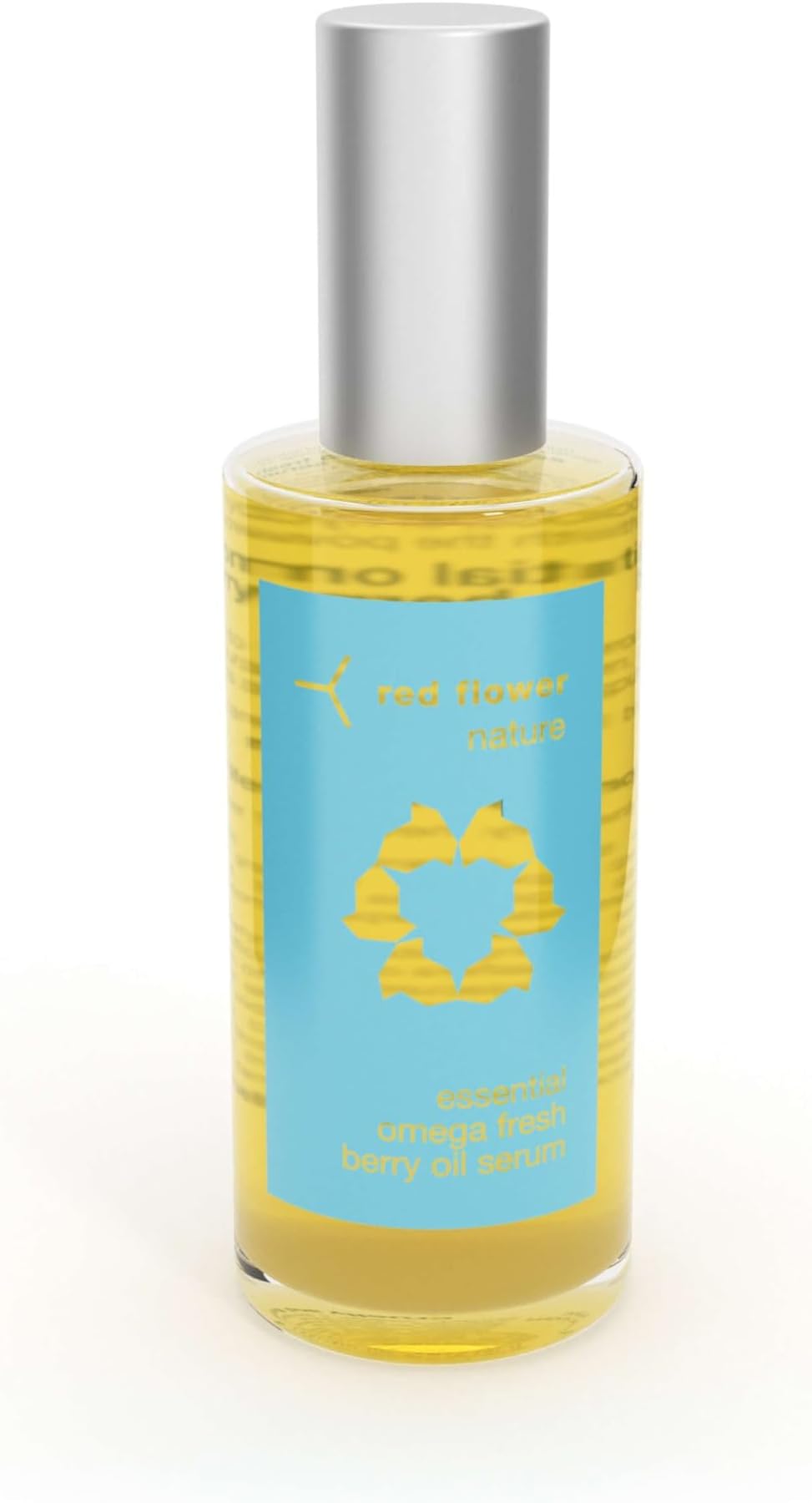 Red Flower Essential Omega Fresh Berry Oil Serum | Deep Hydration & Collagen Support | Arctic Berry Antioxidants | Vitamin C & Omega-3 Serum | Skin Nourishment & Radiance Boost | 2.4 fl oz