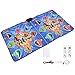 Yoidesu 143 Dance Mat Double Players Dance Mat Game Dancing Machine Dancing Mat, for Television Interface Computer Dual Purpose Somatosensory Game Dancing Machine (US Plug)