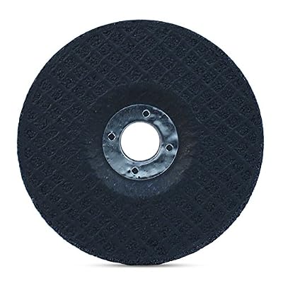 BHA Depressed Center Metal Grinding Wheels for Angle Grinders, 4 x 1/4 x 5/8 - 5 Pack