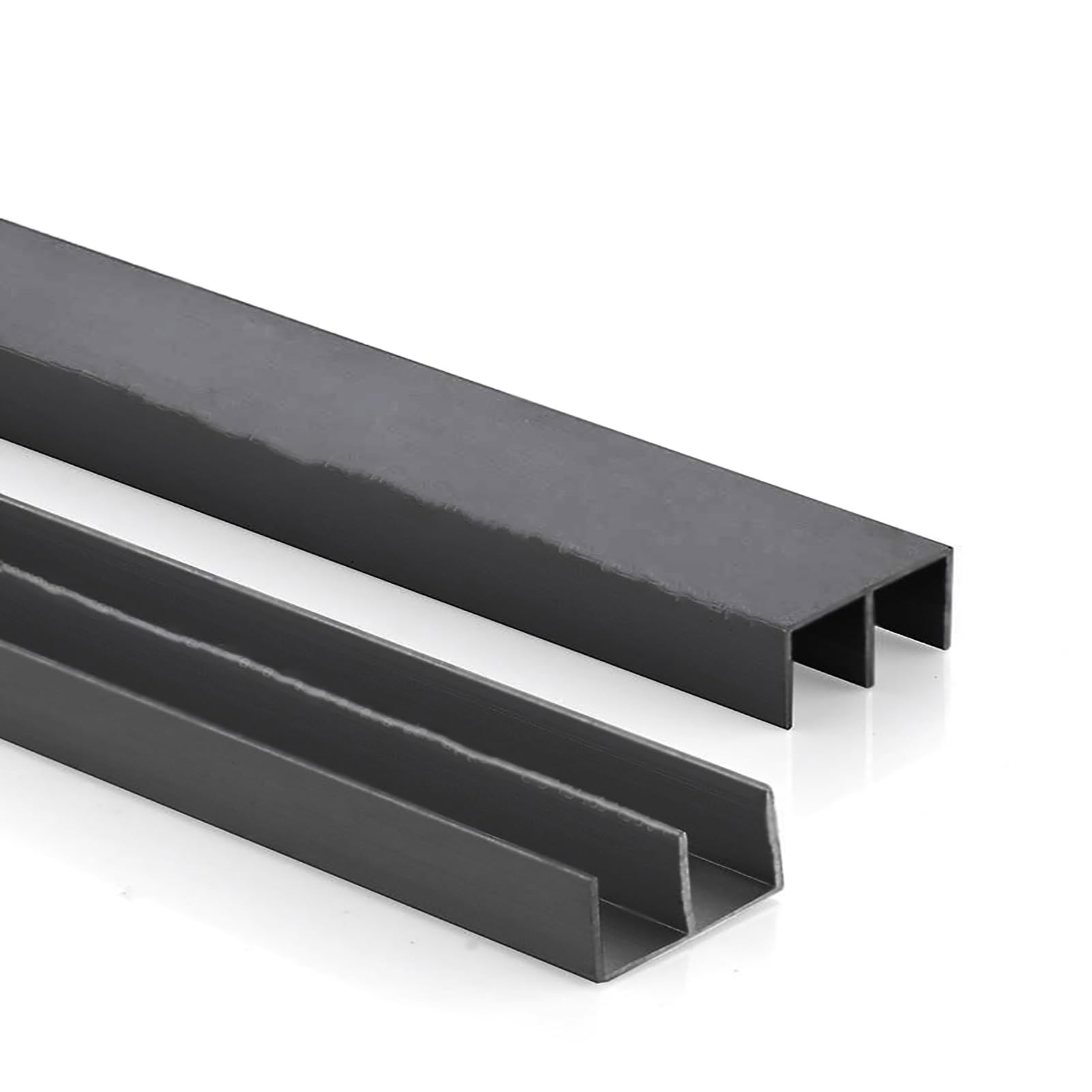 Wardrobe Sliding Door Track Hardware Kit, 2 Track Aluminum Rails with Pulley Program for Sliding Cabinet/Closet Door Track，Sliding Glass Door Track Repair(120cm)