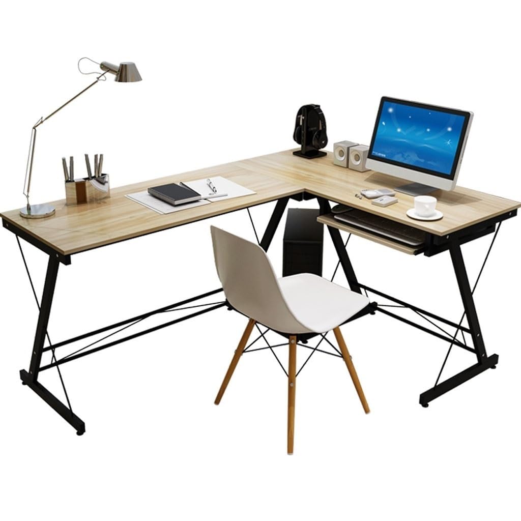 Bureau de travail d'angle TUSUOD pour optimiser les petits espaces