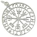 Produktbild AFP Anhänger Wikingerkompass 925 Sterling Silber AS-86-1