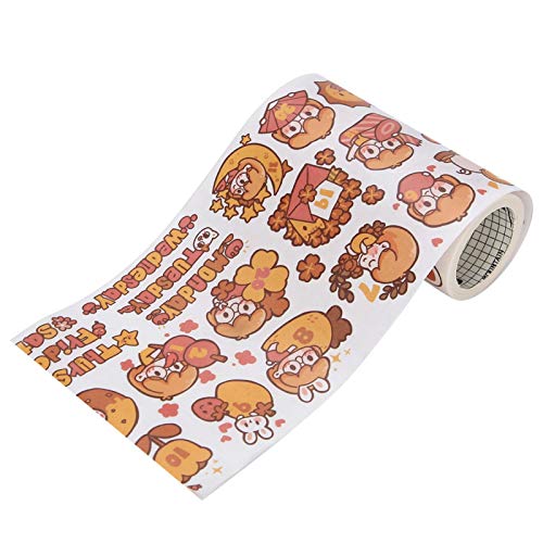 Fita para artesanato, fita decorativa conveniente, para decoração de fita adesiva para contas de mão