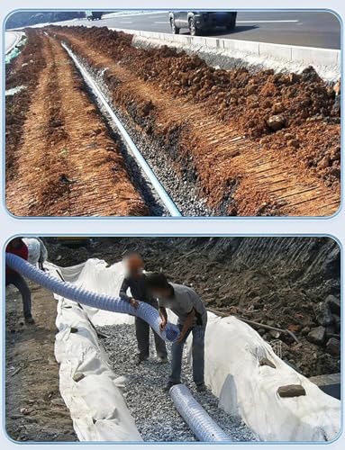 Tuyau de drainage pour éliminer l'eau stagnante des pelouses et cours extérieures - 6
