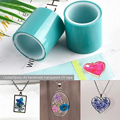 61 Pz Bezel Resina UV Lunetta Ciondoli con Cornice...