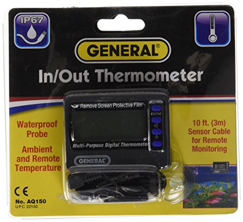 General Tools AQ150 In and Out Aquarium Thermometer with Waterproof Probe - Image 3