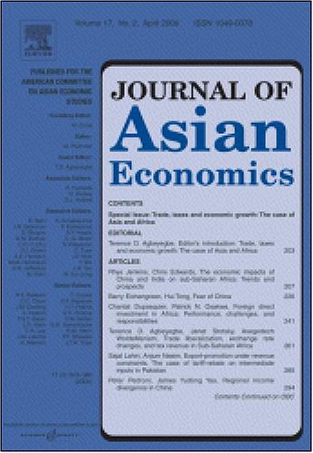 Book Review [A book review from: Journal of Asian Economics]