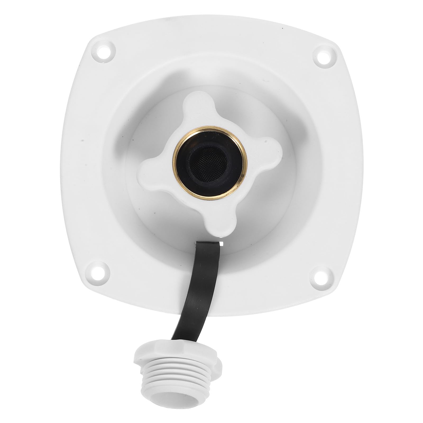 ULTECHNOVO 4piezas Tapa De Entrada De Agua Para Rv y Reemplazo De Accesorio De Fugas y Instalación Compatible Autocaravanas y Embarcaciones