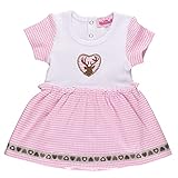P.Eisenherz Dirndl Body ''Hirsch'' im Geschenkkarton, rosa/weiß 62