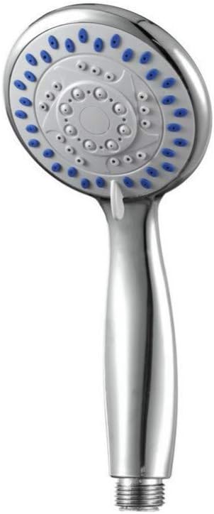 Headhand Bracket 3 Modes Abs Plastic Bathroom Shower Large Plate Circular Chrome Rain Head Water Saver