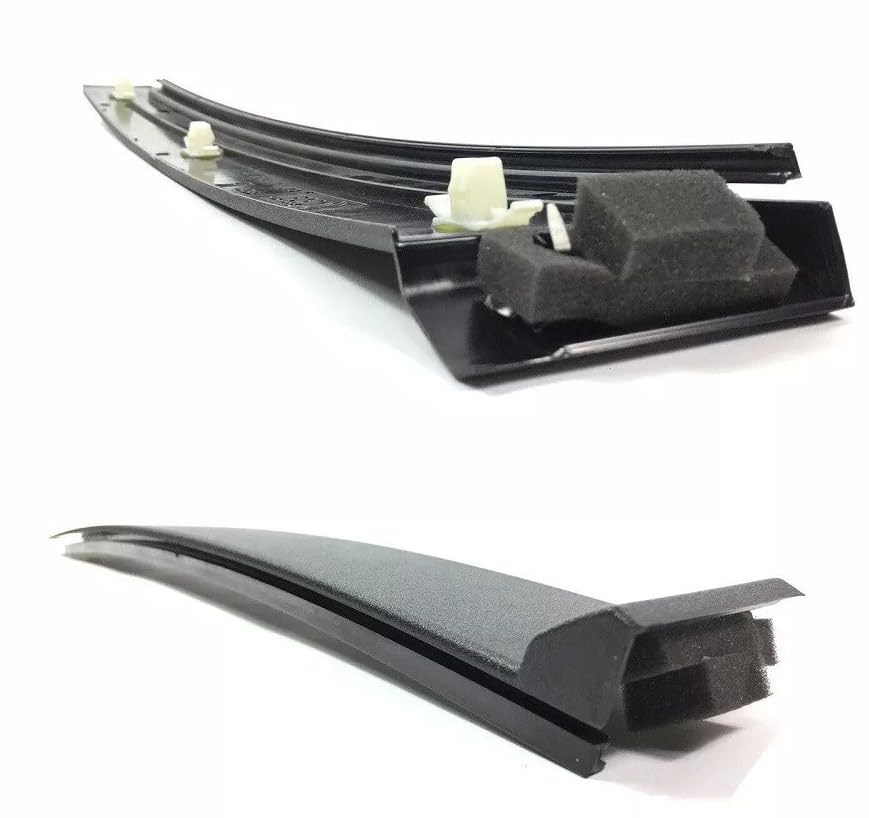 Juego de 4 piezas para puertas traseras delanteras LHand RH para Ford Fusion 2001 a 2013 con esponja y anillo de presión, 1690267, 1473667, 1690268, 1473669,