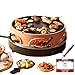 Produktbild Emerio Pizzaofen, PIZZARETTE das Original, 3 in 1 Pizza-Raclette-Grill, patentiertes Design, für Mini-Pizza, echter Familien-Spaß für 6 Personen, PO-113255.4