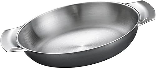 Miniatura 7 de Olla de cocina de acero inoxidable, sartén, utensilios de cocina para picnic, camping, cocina, hogar, 7.1 in