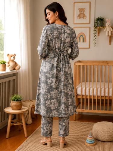 Image of RITIJYA Cotton Cord Set for Women