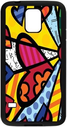 Générique Britto Romero Britto Beach Towel Heart Design Cell Phone Case for Sams
