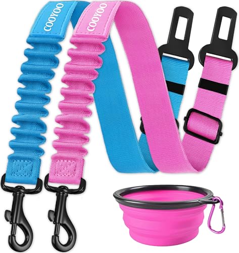 Image of Puppy Training Spray Dog Potty Training Spray for Indoor & Outdoor Use | Dogs Potty Spray for Training | Dog Pee Spray | No More Marking | 250ml, COOYOO Dog Seat Belt,2 (Set 06-Pink+Blue)