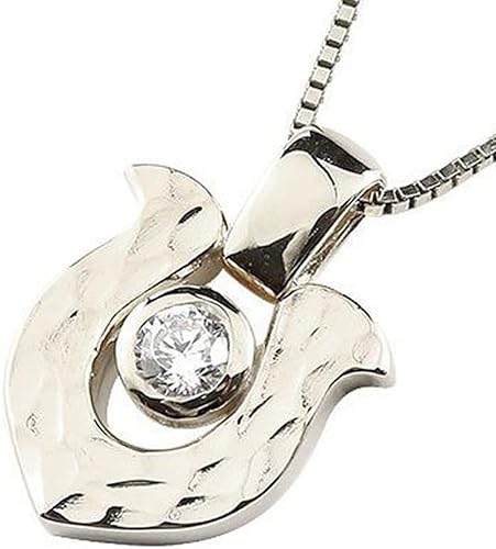 Amazon アトラス Atrus プラチナ ネックレス トップ メンズ ダイヤモンド ペンダント プラチナ900 ダイヤ 槌目 槌打ち ホースシュー 馬蹄 蹄鉄 バテイ 人気 シンプル ネックレス ペンダント 通販