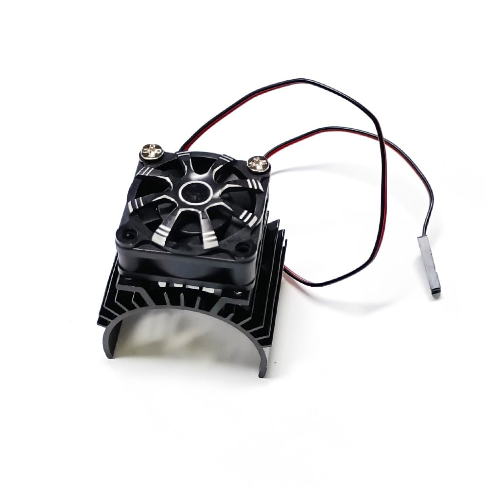 STASRC Metal Panel Motor Heat Sink with Fan for Sakura 540/550 Size Brushless/Brushed Motor