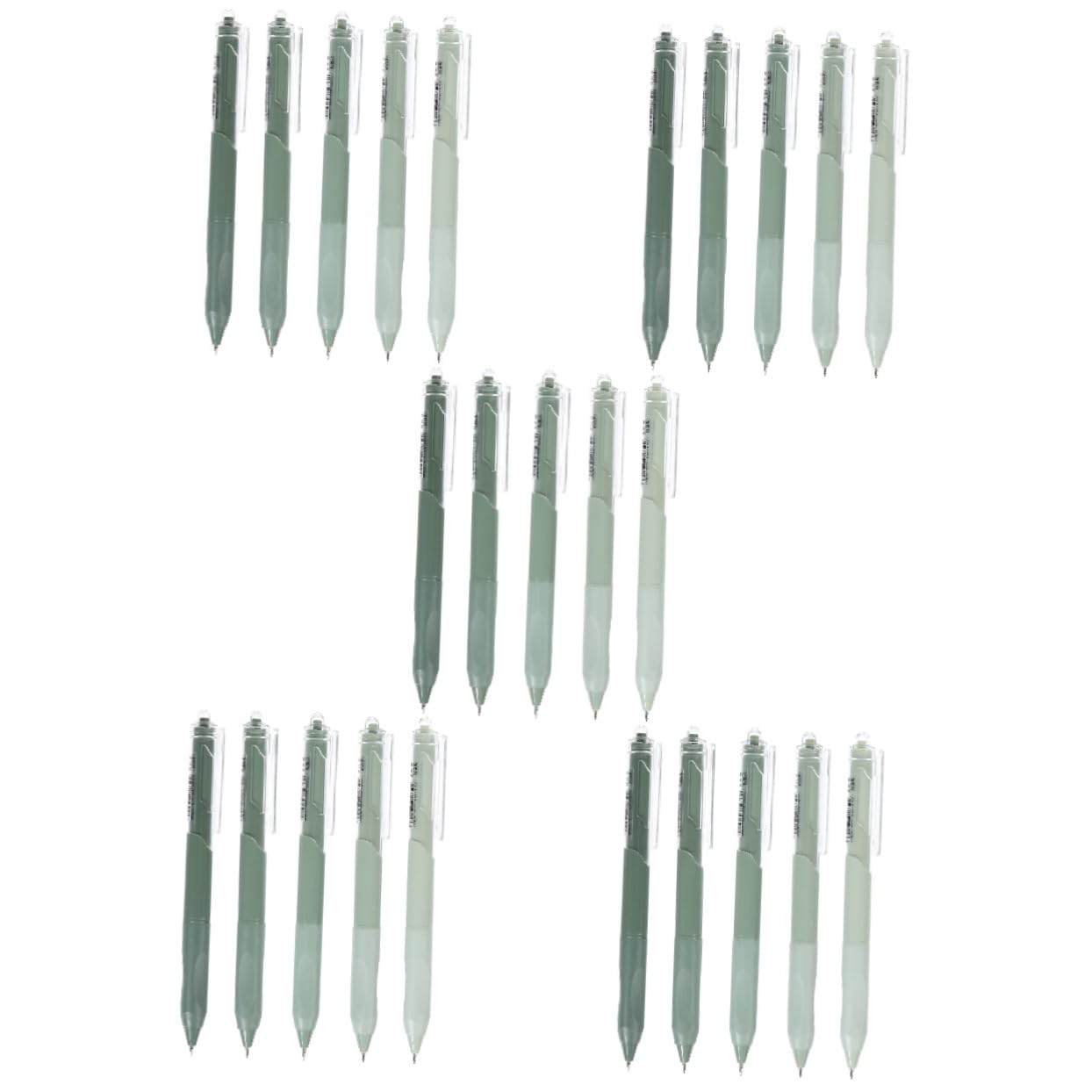 Housoutil 5 Set Gel Portatile Per Scrittura Elegante E Design Compatto Per Scuola Ufficio E Casa 5 Pezzi*5