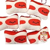Generisch 1 Stück Niedliche Cartoon Creative Hotpot Lebensmittel Plüsch Schlüssel anhänger Puppe Anhänger niedlich Rucksack Hängende Ornament Dekoration Zubehör Geschenke
