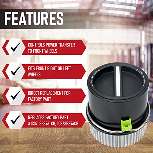 Image of Auto Locking 4WD Hub Link - Fits Front Left or Right - Replaces 1C3Z-3B396-CB - Compatible with Ford, Lincoln Vehicles - 1999-2004 F250, F350, F450, F550, Expedition, Navigator - 1C3Z3B396CB
