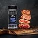 The Spice Lab Black Steak Seasoning – Premium Charcoal Grill Blend for Meat, Perfect for Chicken, Pork & Beef, Bold Distinctive Taste, Non-GMO, Gluten-Free