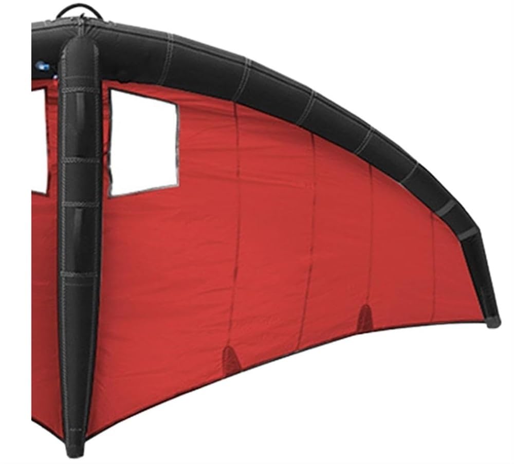 Aufblasbarer Surf-Flügel, Windflügelfolie, Drachen-Folie, Kitesurfen, aufblasbares Flügel-Surfen, Hand-Folienflügeldrachen, für Windflügel-Folie, Surfen, Schneeski, Surfen, Wasserspiel (6