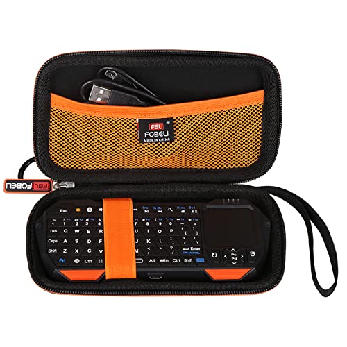 Fblfobeli Eva Hard Carrying Case Compatible With Fosmon Mini Bluetooth Keyboard Qwerty Keypad, Portable Travel Storage Bag (Case Only) #TOP1