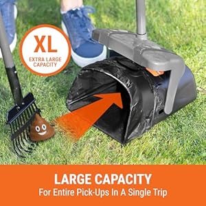   Swivel-Bin-40-Waste-Bags-for-Dog-Poop-Pooper-Scooper-Bags-Refill-Dog-Poop-Waste-Bags-for-Swivel-Bin-and-Rake-Pupzle-Poop-Bags-with-Long-Handles