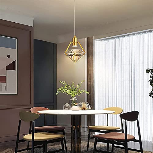Lámparas colgantes de cristal iluminación moderna para pasillo 3