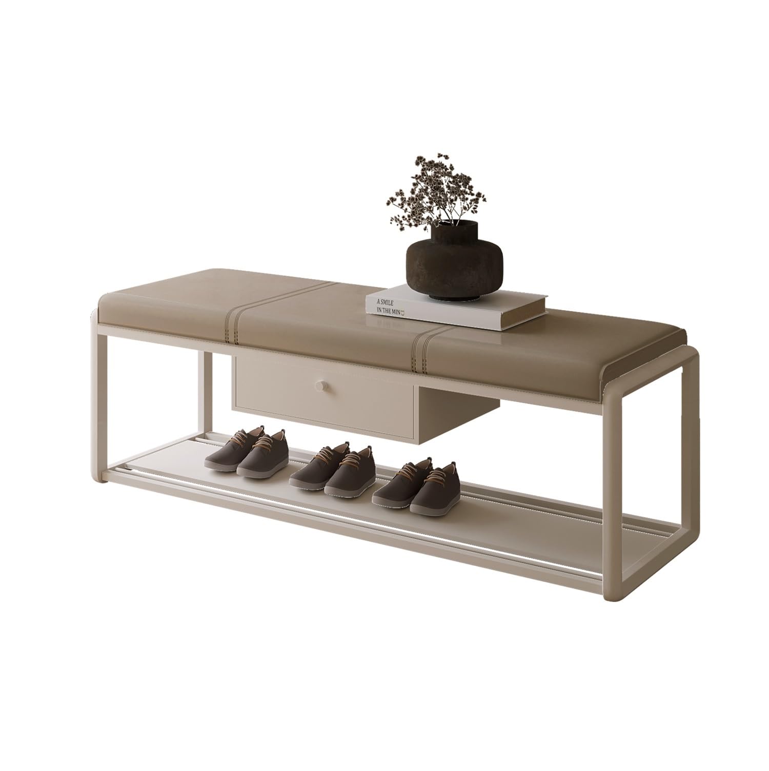 FCXWEVR Shoe Changing Bench for Entryway Long Shoe Sto Seat Integrated Shoe Bench Bedside Sto Ottoman Slish Footrest for Home nizat