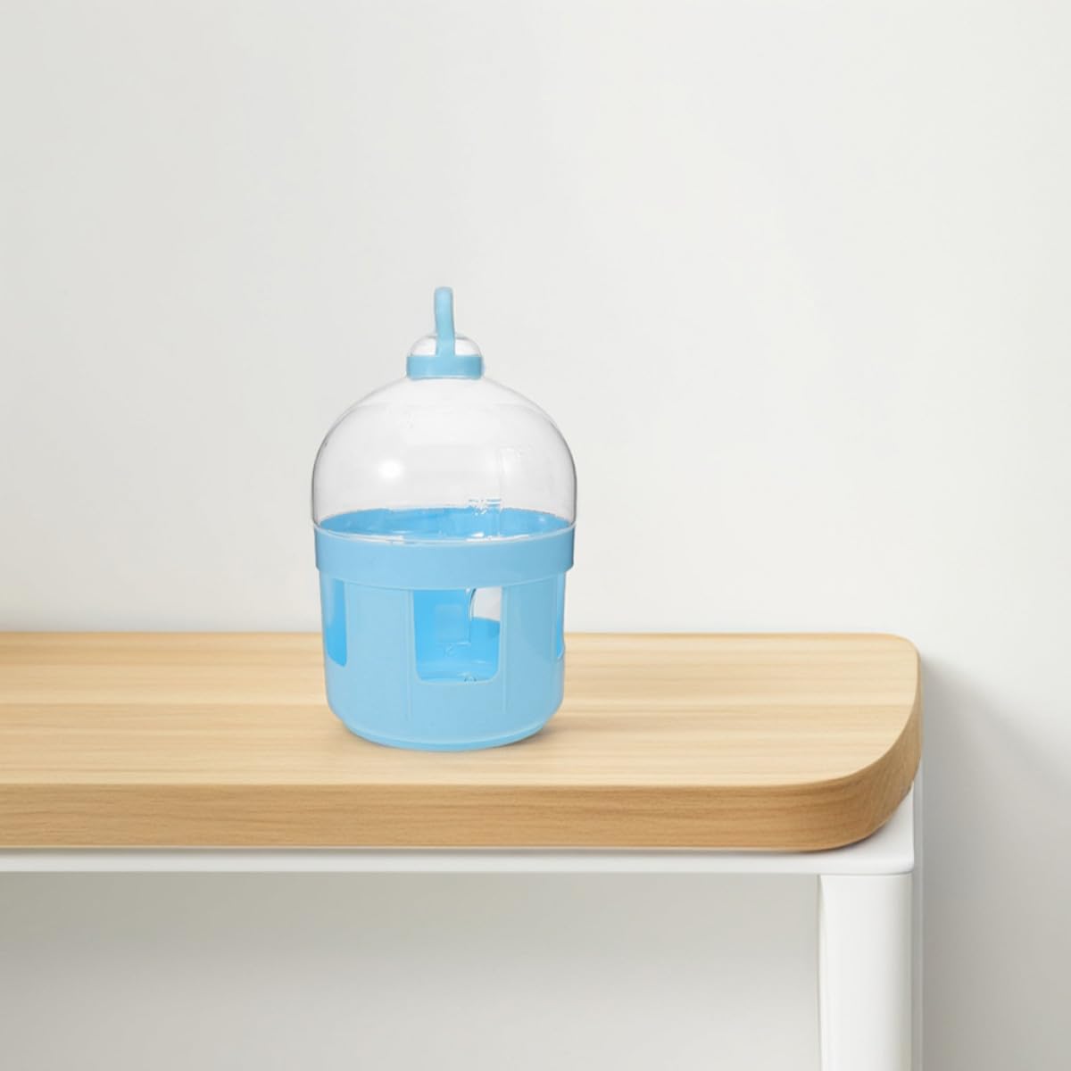 Toyvian Comedero y Bebedero para Palomas 2 Piezas Dispensador de Agua Transparente para Jaulas de Aves Mensajeras y Competición Diseño Conveniente