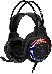 Headset Gamer Mancer Twilight S | Rainbow | Drivers 40mm | Preto | MCR-TLTS-RGB01