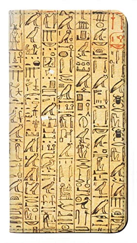 Egyptian Coffin Texts Etui Cuir iPhone 15 Pro Max pour Vos Voyages Culturels