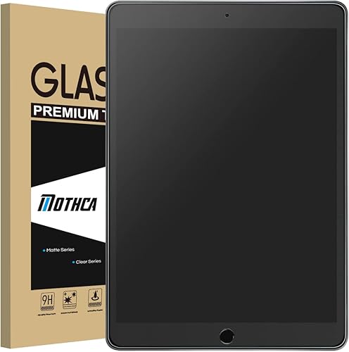 Miniatura 8 de Mothca Protector de pantalla de vidrio mate para iPad de 10 generación (2022, 10.9 pulgadas) antirreflejos y antihuellas HD película de vidrio