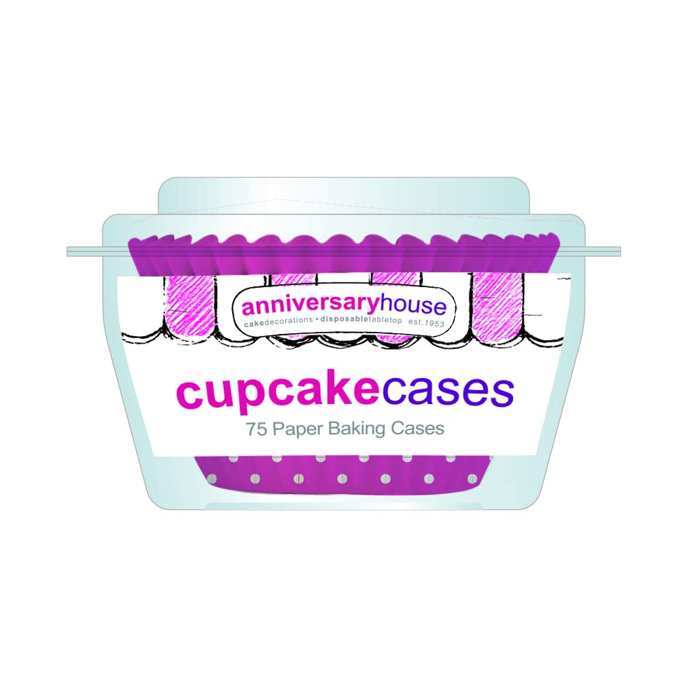 Anniversary House Perfectly Pink Cupcake Cases
