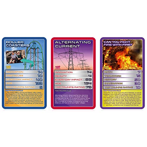 Stem: Engineering, Electricity And Magnets Top Trumps Card Game Bundle #TOP4