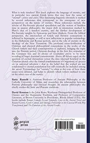 Terms for Eternity: Aiônios and Aïdios in Classical and Christian Texts: 9