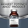 Quality of Life Premium Kinoko Platinum AHCC Herbal Supplement, 750mg of AHCC per Capsule, for Immune Support, Liver Function, Maintains Natural Killer Cell Activity, 1 Pack, 60 Veggie Capsules